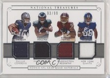 2017 Panini National Treasures 93/99 Evan Engram Mack Hollins Ryan Switzer s7f