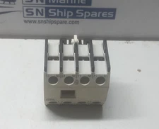 Moeller 22DIL Auxiliary Contact Module 600V AC Max.15A 250V DC Max.1A