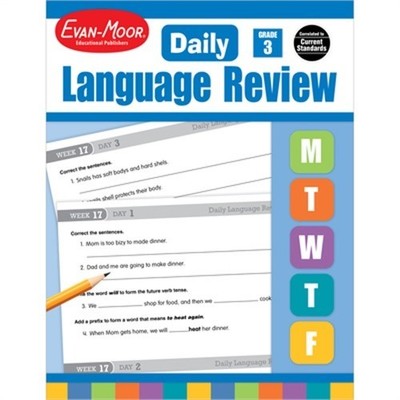 Daily Language Review Grade 3 (Paperback or Softback)
