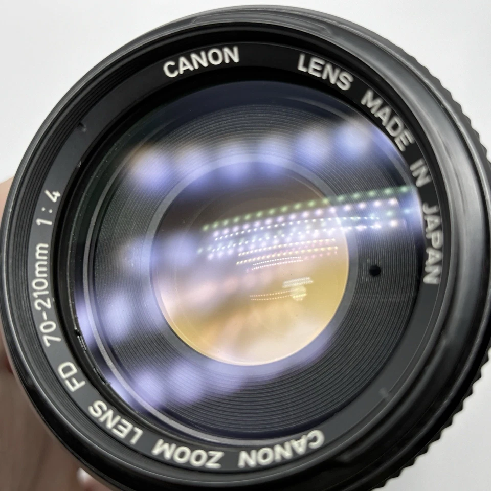[Near Mint] Canon Zoom Lens 70-210mm f/4 NFD Telephoto For Canon FD w/Caps Japan - Image 4 of 4
