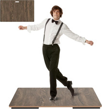 Tap Dance Floor,Tap Board for Tap Dancing,Portable Dance Floor,Cushioned Tap Boa
