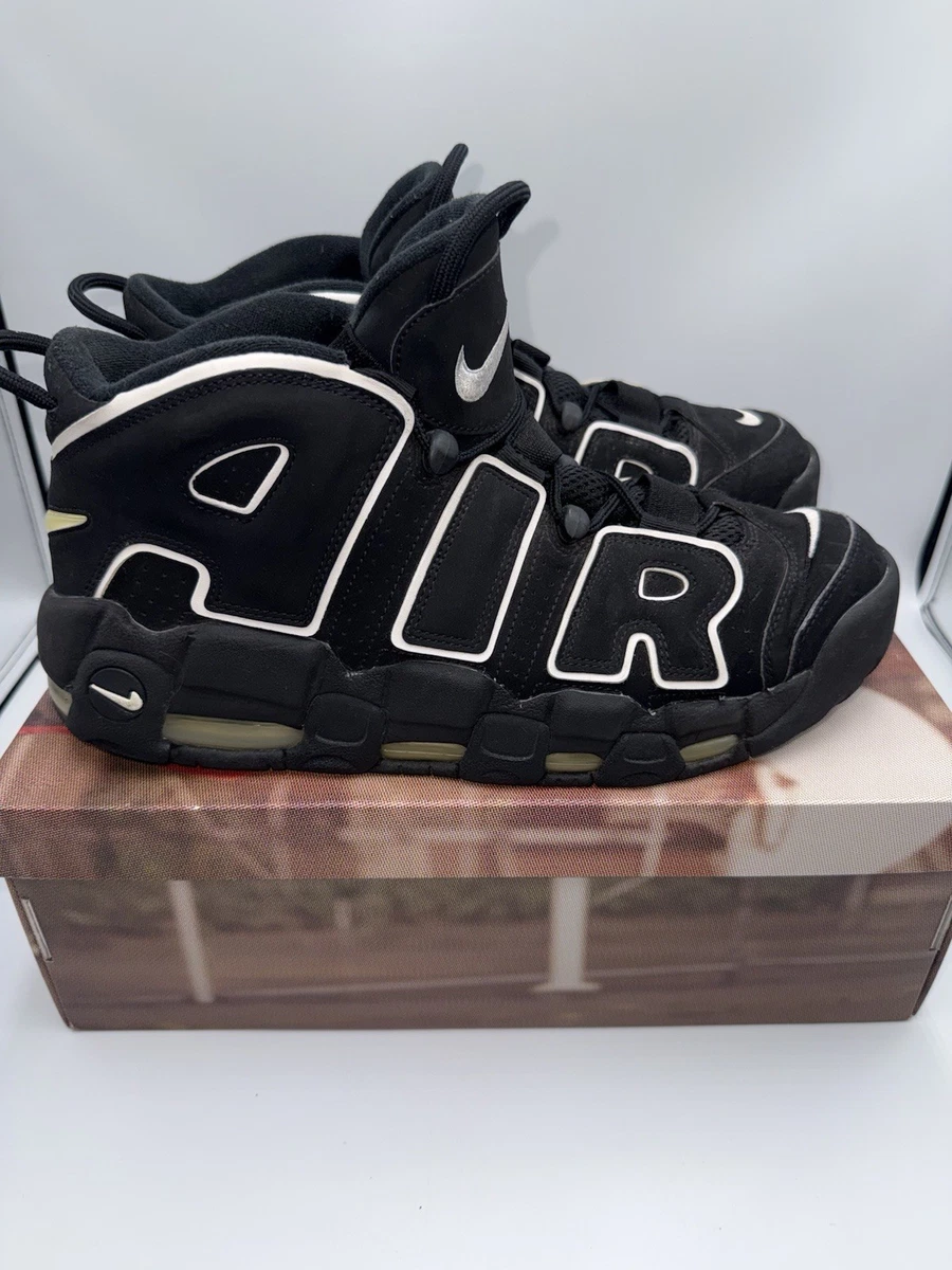 Nike Air More Uptempo Black White | eBay