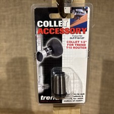 TREND CLT/T10/127  1/2" COLLET FOR T10 & T11E ROUTERS & OTHER DEWALT TOOLS