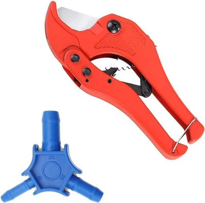 LNGJIN Rohrschneider,Multi Kalibrierer und Rohrschere,Verbundrohr-Set,Pvc