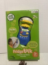 Rare 2007 LeapFrog Fridge Talk Magnetic Wordplay Recorder NEW Educational Toy