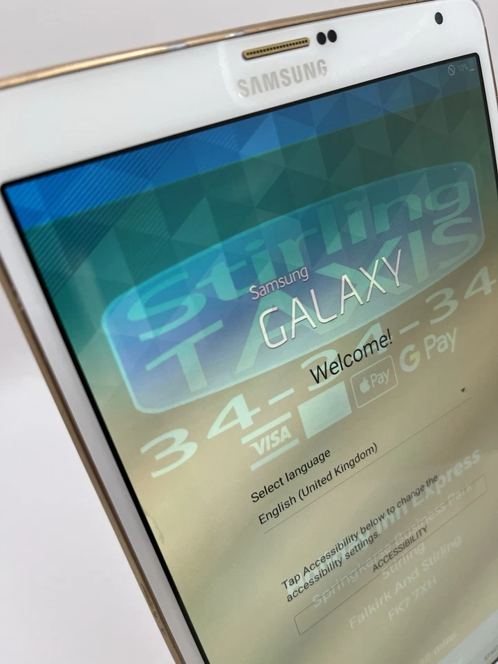 Samsung Galaxy Tab S 8.4" SM-T705 White Unlocked Android Tablet Read Below #S, photo 3 of 5