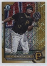 2022 Bowman Chrome Mega Box Gold Mojo Refractor 50/50 Lonnie White Jr 0rd2