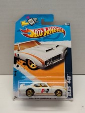 Hot Wheels HW PERFORMANCE '12 5/10 ~ OLDS 442 (White) (145/247) New On Card 