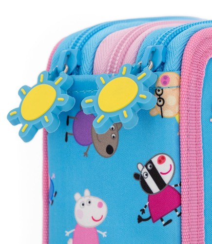 Peppa Pig Wutz Federmäppchen Mäppchen Federmappe Federtasche 42 Teile 3-fach - Bild 8 von 11