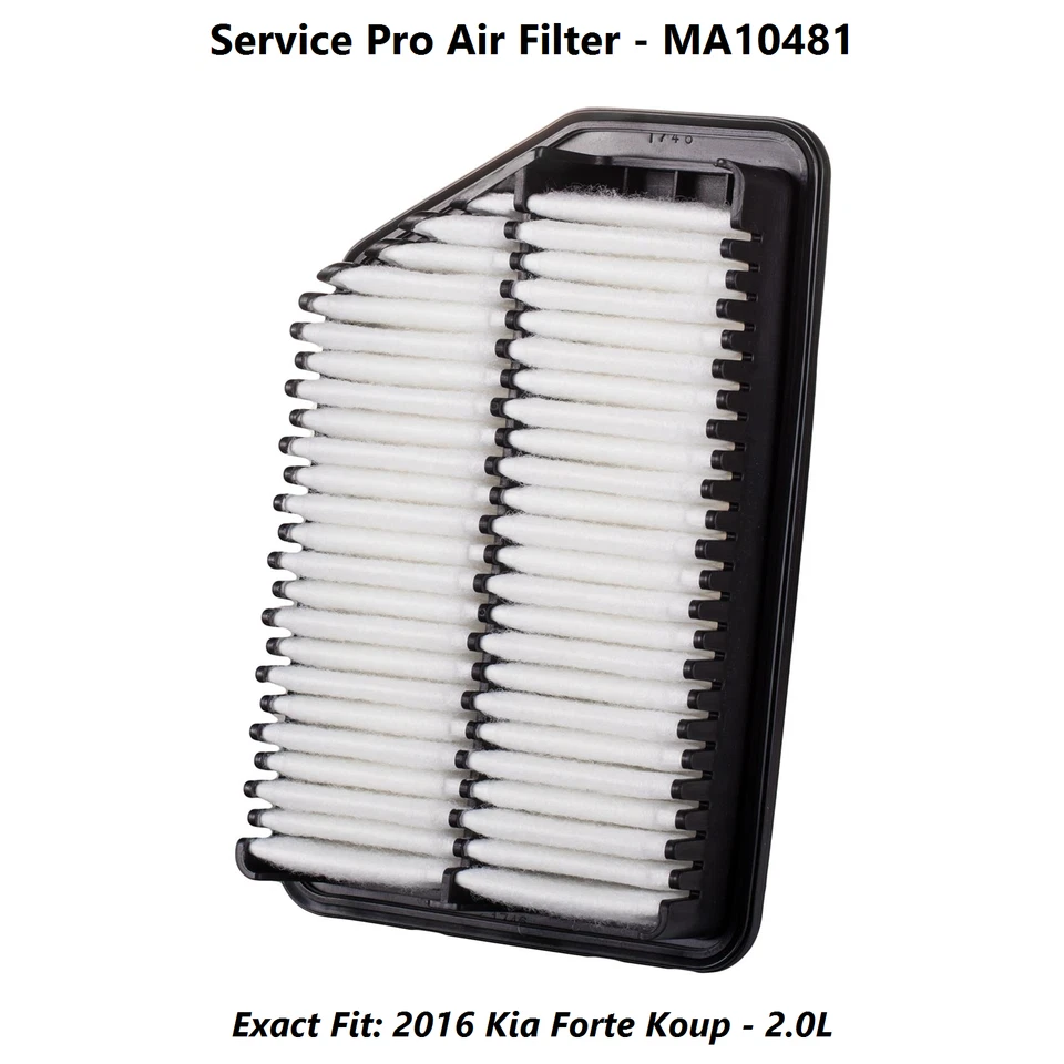 2016 Kia Forte Koup 2.0L Complete Air, Oil & Cabin Filter Kit (5W-40) Foto 4 de 4