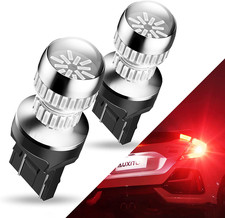 AUXITO 7440 7443 LED Strobe Brake Lights Bulbs, Red Flashing Stop Light, Super