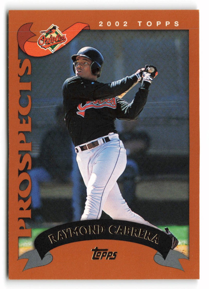 2002 Topps #312 Raymond Cabrera Rookie Baltimore Orioles RC | eBay