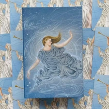 The Guardian Angel Oracle Cards Deck And Book Cico Books Delia Ciccarelli NEW