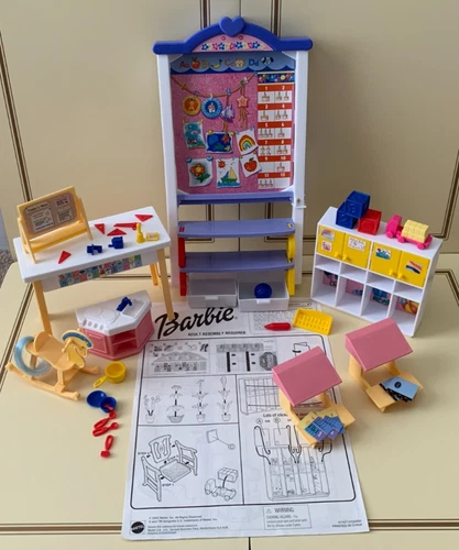 Vintage Barbie Learn & Play Center Playset 2000