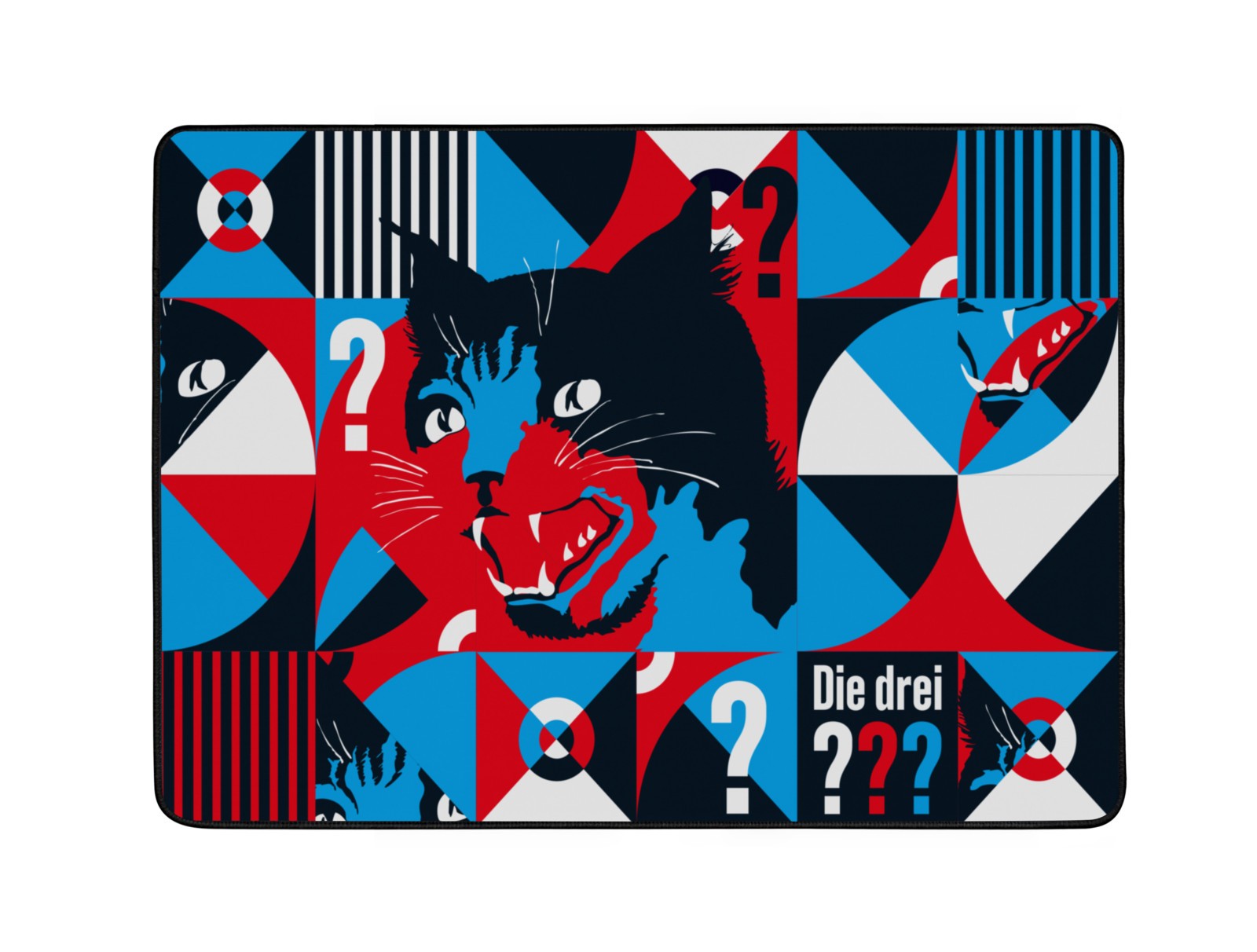 ISY IMP-8002 Die drei 36x26 cm Mauspad Schwarz 2790₽
