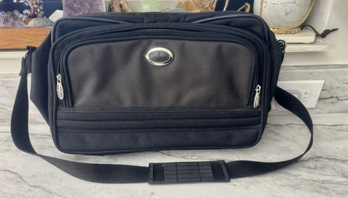 Atlantic Business Carry On Laptop And Overnight Bag Black, 4 Compartments - Picture 1 of 13