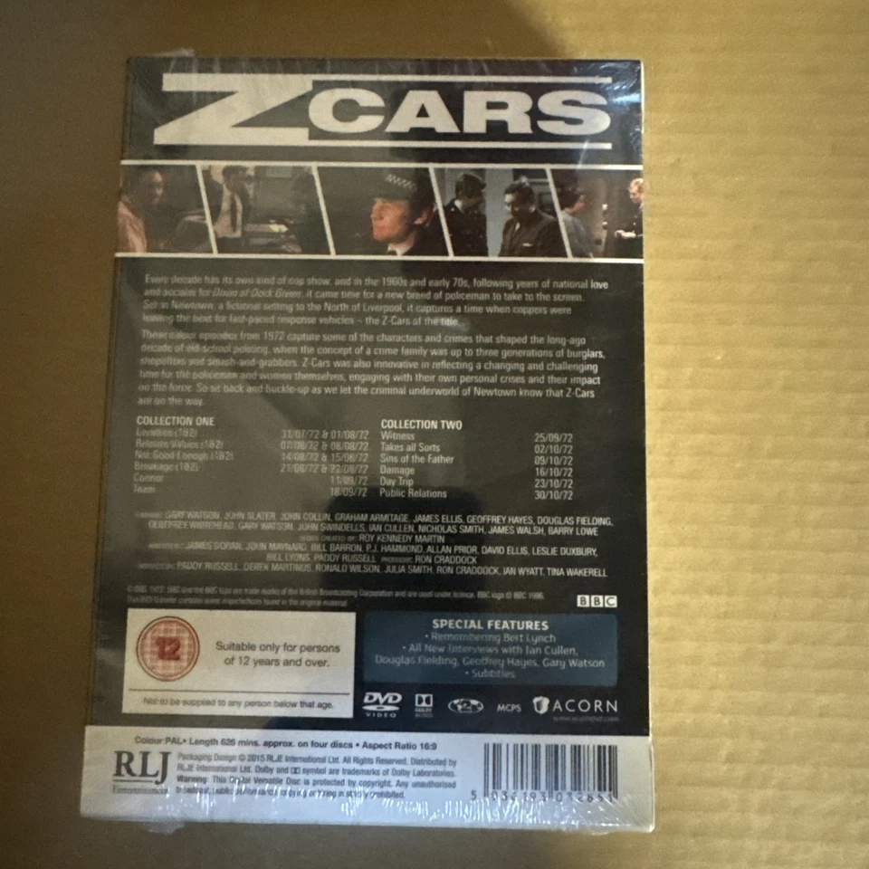 Z Cars Complete Collection Series One & Two Season 1-2 NEW SEALED DVD BOX SET - Image 3 of 4