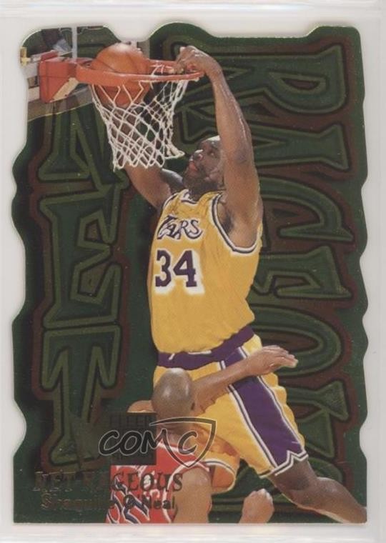 1996-97 Fleer Metal Net-rageous Shaquille O'Neal #7 HOF px8