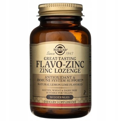 Solgar, FLAVO-ZINC - 50 Lutschtabletten - ZYNK zum Saugen