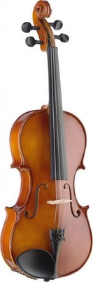 15'' solid maple viola with standard-shaped soft case