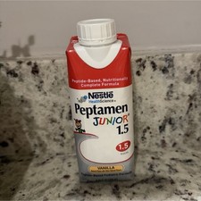 Nestl Health Science Peptamen Junior 1.5 Vanilla Liquid Drink 8.45 fl oz
