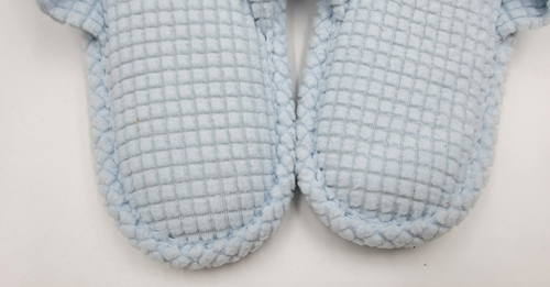 Chaussons femme Charter Club texturés nœud L 9-10US bleu cristallin à enfiler - Photo 4/15