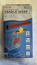 Klear Shopping Cart Handle Wrap Cover Washable Reusable Neoprene W/ Travel Case