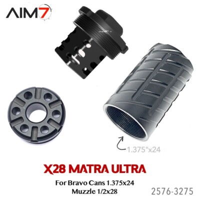Aim7 X28-MATRA ULTRA Muzzle 1/2x28 For Bravo Tubes