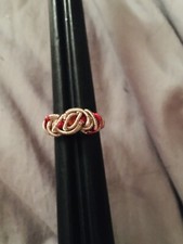 Wire Wrapped Statement Ring sz 7 1/2
