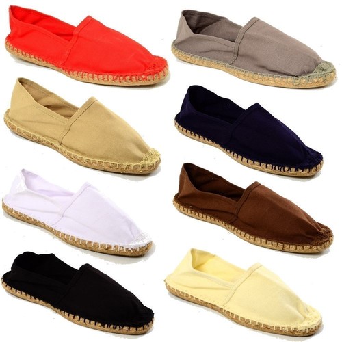 Espadrillas Donna Scarpe Tela Corda Sandali Canvas Ciabatte da Mare  Espadrillos | eBay