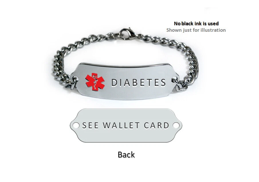Free diabetic bracelet best sale 2019