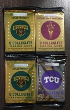 Panini Collegiate Packs x4 unge&ouml;ffnet