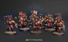 Blood Warriors Blades of Khorne - age of sigmar   COMMISSION   painting