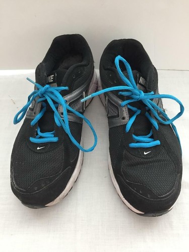 NIKE Running Dart 9 shoes sneakers size 10 black swoosh | eBay