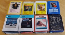 8 Tracks Christmas to Rock 'N Roll 16 Tapes - All Tested