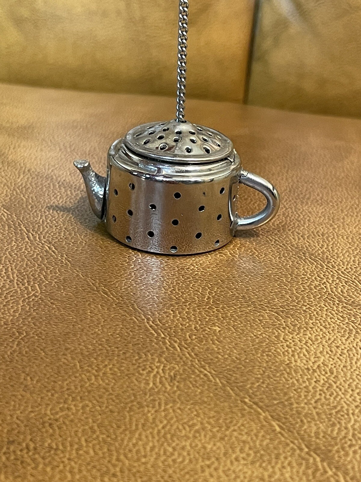 Vintage Sterling Tea Ball Teapot Strainer Rare Made In Japan eBay