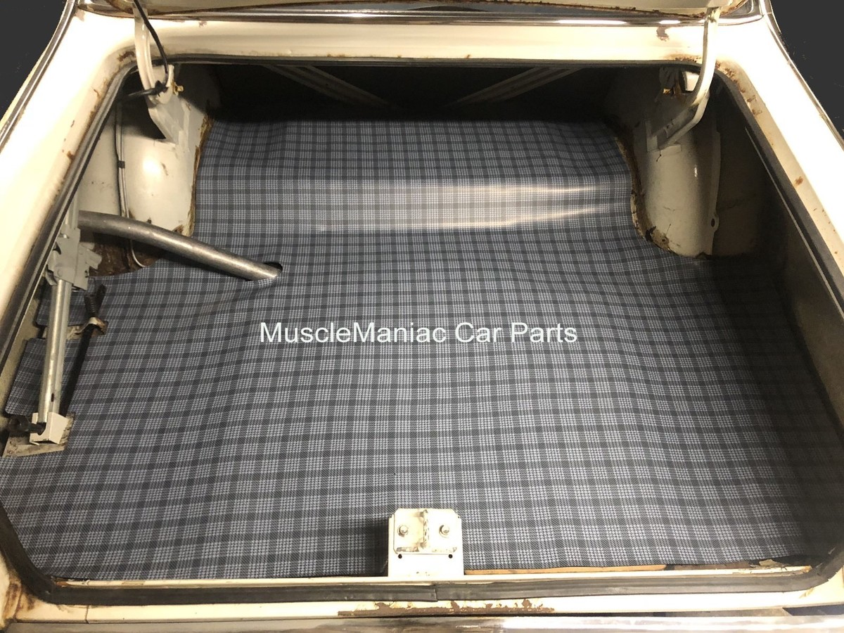 1963 1964 1965 1966 Dodge A Body, Dart, Dart GT, RUBBER TRUNK MAT