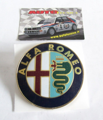 ALFA ROMEO 33 75 145 146 155 156 164 166 GTV SPIDER LOGO SHIELD FRIEZE COAT OF ARMS