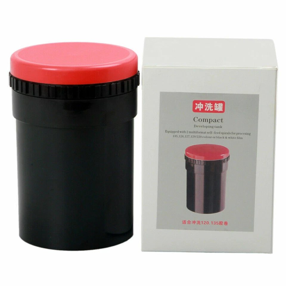 120 35mm Film Dunkelkammer Entwicklungstank-Kit Verarbeitungsset Trocknungsclips - Bild 3 von 4