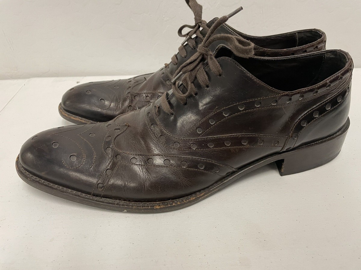 Doucals Wingtip Brogue Shoes In Brown Suede - NWT Men main image 2