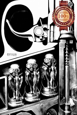 HR GIGER THE BIRTH MACHINE GUN ART ARTWORK PHOTO PRINT PREMIUM