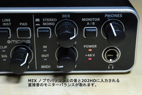 UMC204HD Audiophile 2x4, 24-Bit/192 kHz USB Audio/MIDI Interface with Midas Mic - Picture 5 of 6