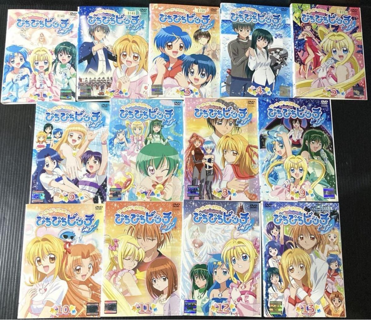 Mermaid Melody Pichi Pitch DVD 13 Complete Set Volumes Anime Goods