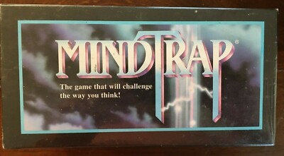 Mindtrap 1996 Over 500 Classic Puzzles - Vintage New Sealed Game By Pressman