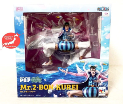 One Piece Portrait.Of.Pirates Playback Memories Mr.2 Bon Clay Figure EXPRESS