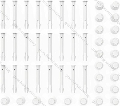 24 STK Für Intex Stift Splint Pin Frame Pool Pool Verbindungsstifte und Deckel