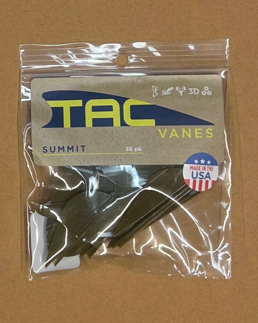 TAC Summit Vanes OD Green 36 pack eBay
