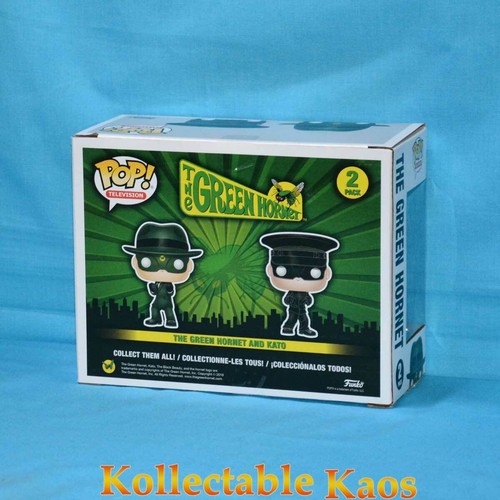 2019 NYCC FCE - The Green Hornet (1966) - Green Hornet & Kato Pop! Vinyl (RS) - Picture 2 of 3