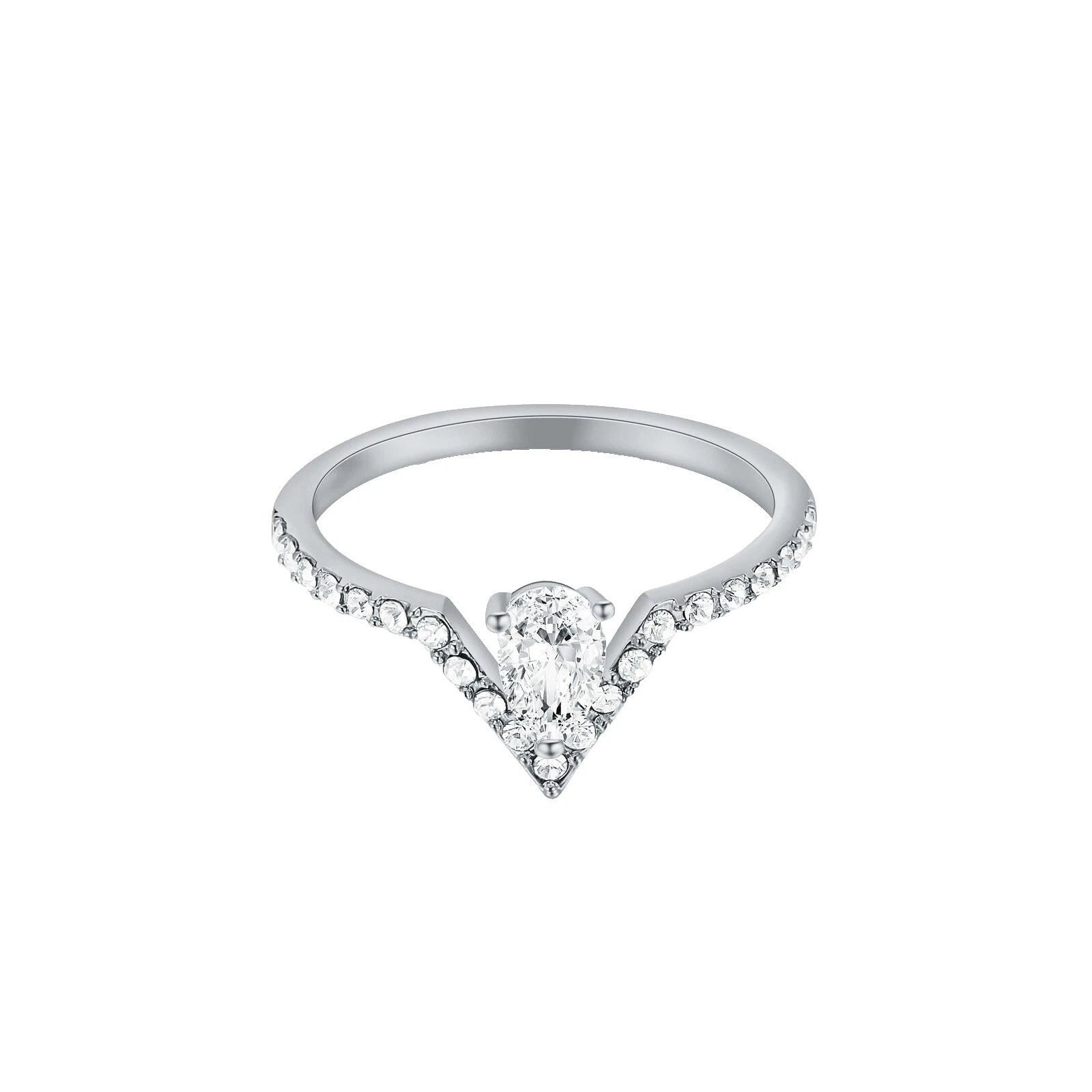 Rhodium Plated Fashion Rings