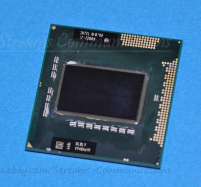 Intel Core i7 Mobile i7-720QM 1.6GHz 6M Quad Core Laptop CPU Processor PGA 988